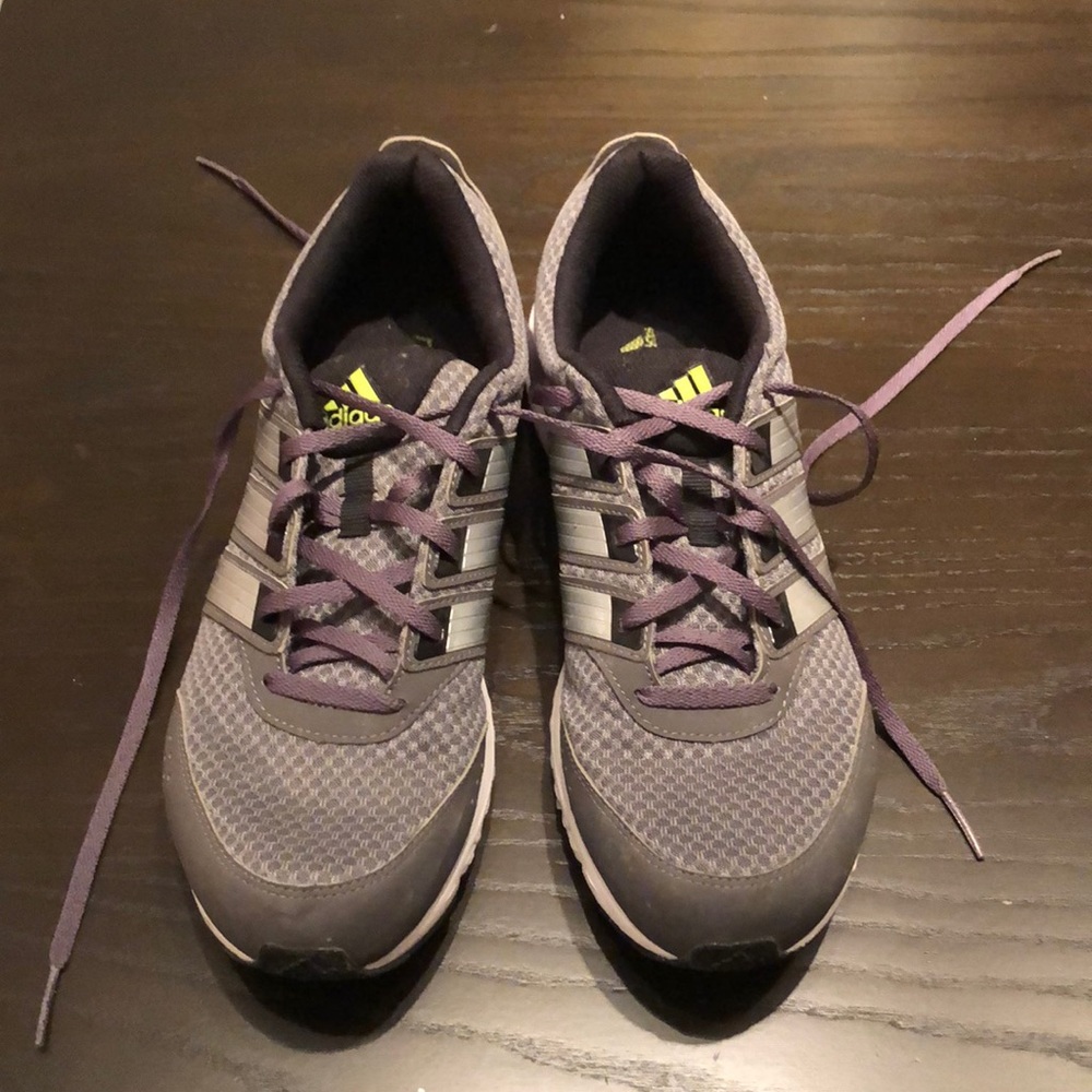 ADIDAS RUN SMART, ADIPRENE, GRAY SNEAKERS, SIZE 10